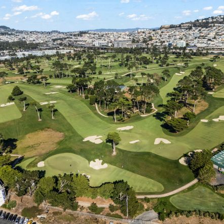 Vue aérienne du Domaine Lamrah